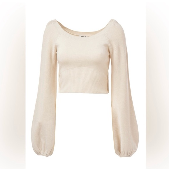 AMUR Forrest Sweater in Ecru - Picture 3 of 6